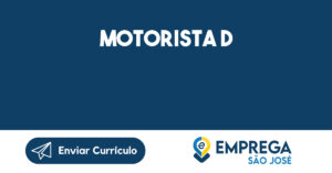 Motorista D-São José Dos Campos - Sp 4