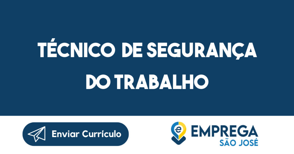 Técnico De Segurança Do Trabalho-Caçapava - Sp 1