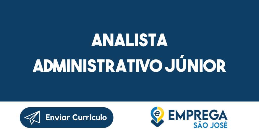 Analista Administrativo Júnior-São José Dos Campos - Sp 1