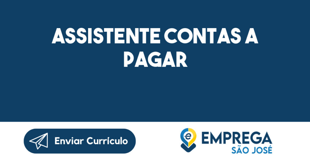 Assistente Contas A Pagar-São José Dos Campos - Sp 1