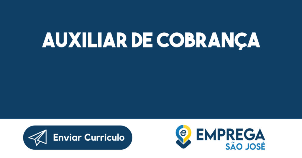 Auxiliar De Cobrança-São José Dos Campos - Sp 1