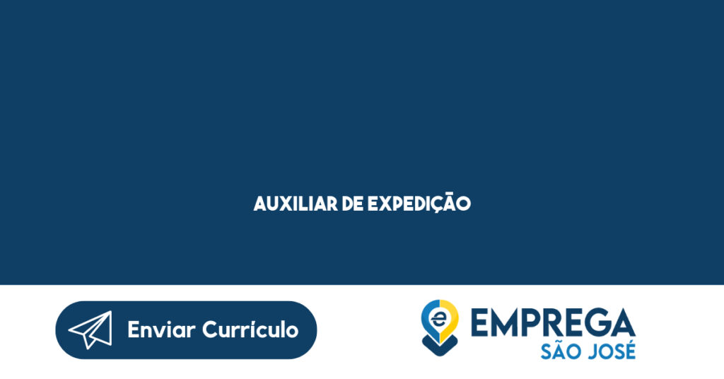 Auxiliar De Expedição-São José Dos Campos - Sp 1