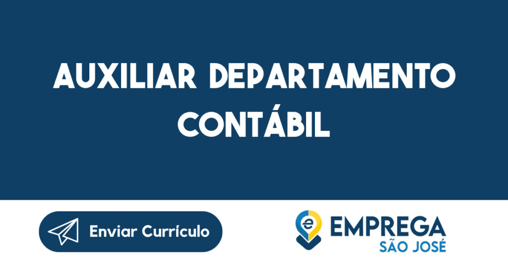 Auxiliar Departamento Contábil-São José Dos Campos - Sp 1