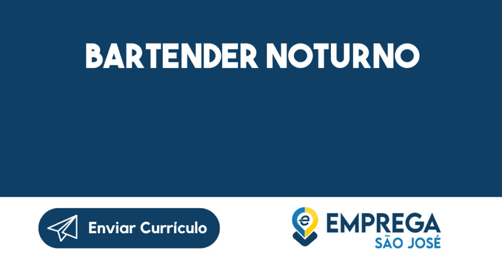 Bartender Noturno-São José Dos Campos - Sp 1