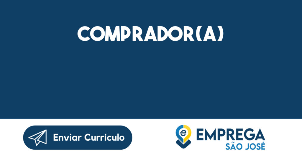 Comprador(A)-Jacarei - Sp 1