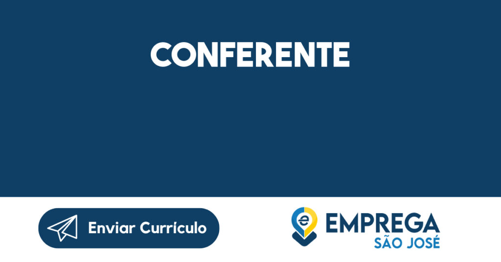 Conferente-São José Dos Campos - Sp 1