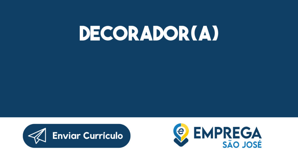 Decorador(A)-São José Dos Campos - Sp 1