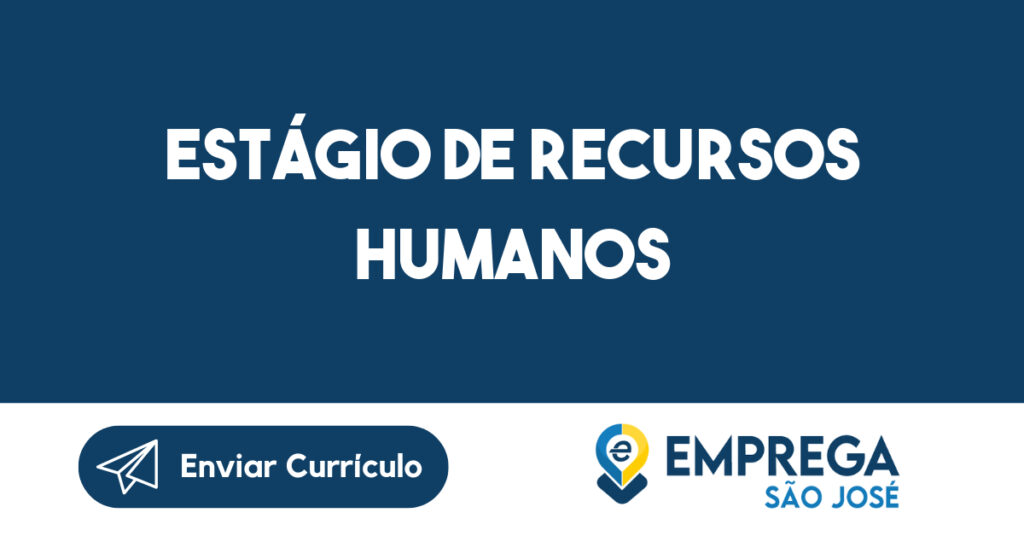 Estágio De Recursos Humanos-Jacarei - Sp 1