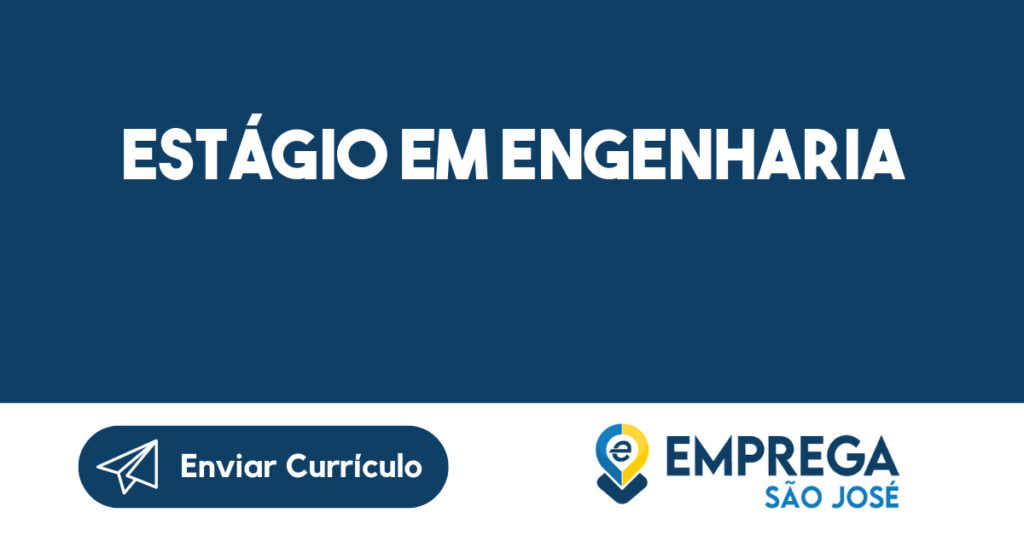 Estágio Em Engenharia-Jacarei - Sp 1