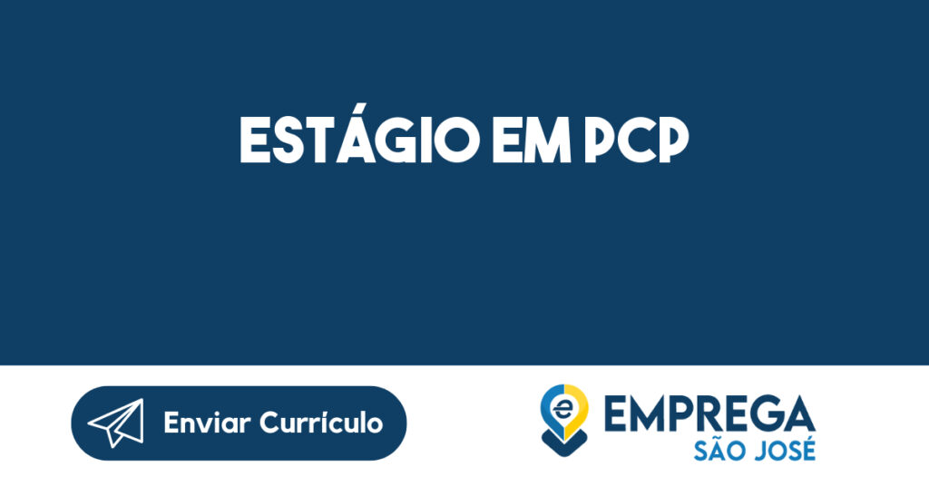 Estágio Em Pcp-Jacarei - Sp 1