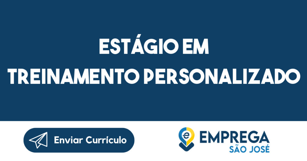 Estágio Em Treinamento Personalizado Musculação - Feminino.-São José Dos Campos - Sp 1