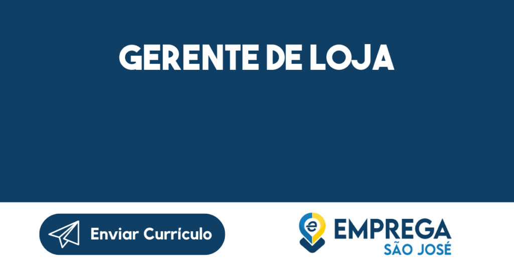 Gerente De Loja-São José Dos Campos - Sp 1