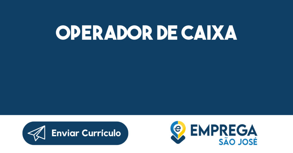 Operador De Caixa-Jambeiro - Sp 1