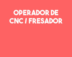 Operador De Cnc / Fresador-São José Dos Campos - Sp 4