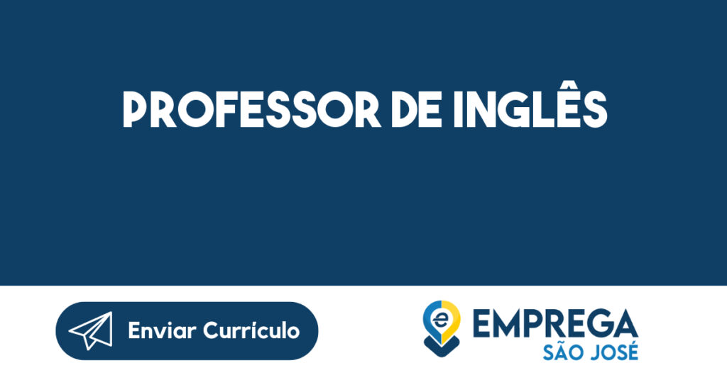 Professor De Inglês-São José Dos Campos - Sp 1