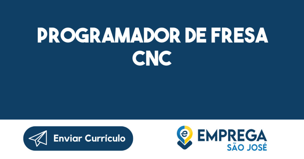 Programador De Fresa Cnc-Caçapava - Sp 1