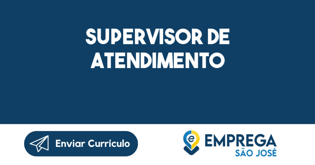 Supervisor De Atendimento-Taubaté - Sp 1