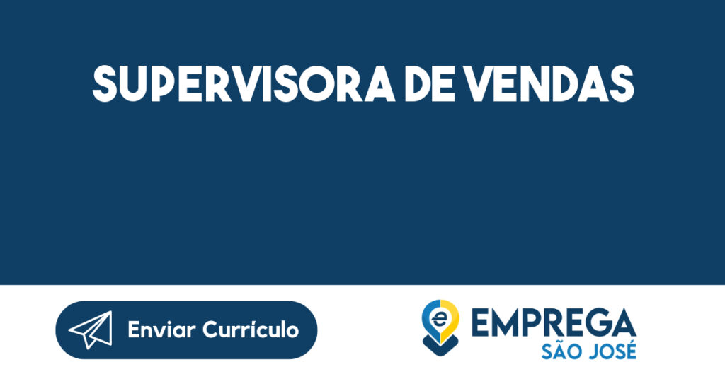 Supervisora De Vendas-Caçapava - Sp 1