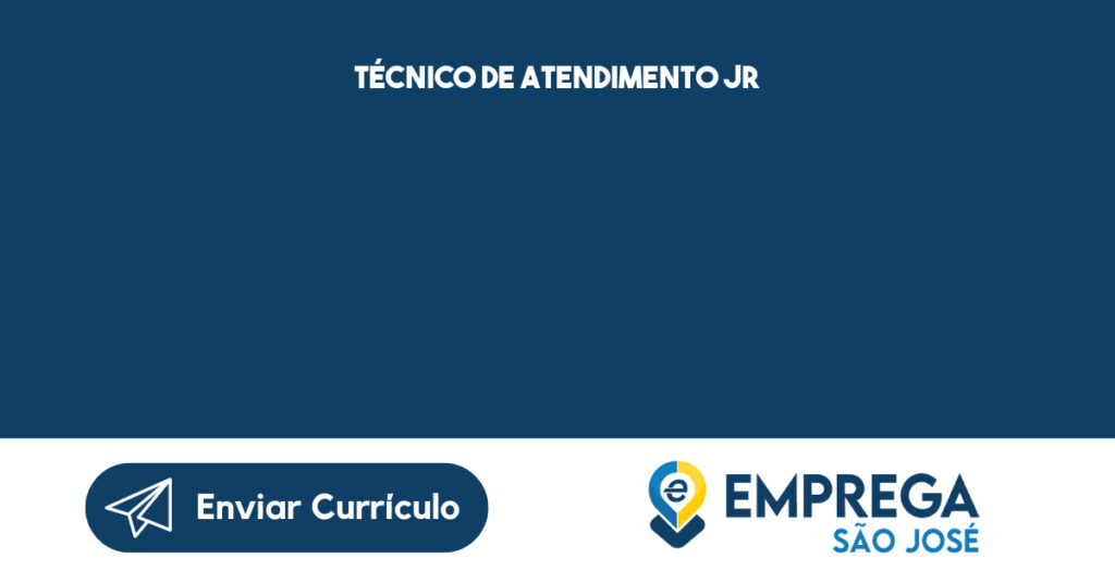 Técnico De Atendimento Jr-São José Dos Campos - Sp 1