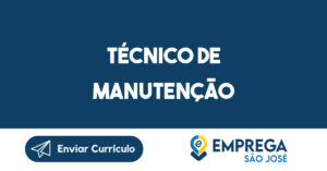 Técnico De Manutenção-São José Dos Campos - Sp 1