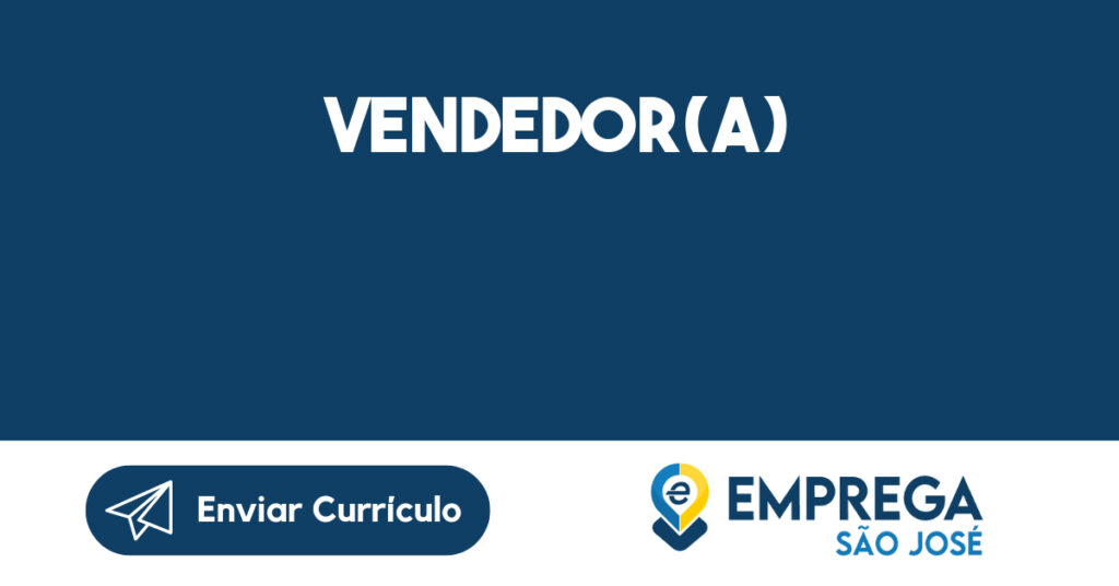 Vendedor(A)-Jacarei - Sp 1