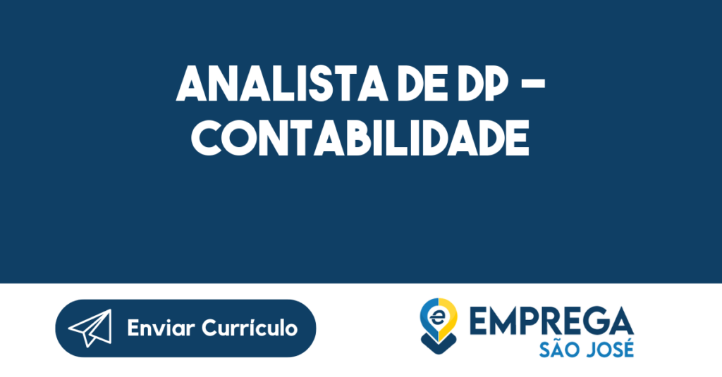 Analista De Dp - Contabilidade-São José Dos Campos - Sp 1