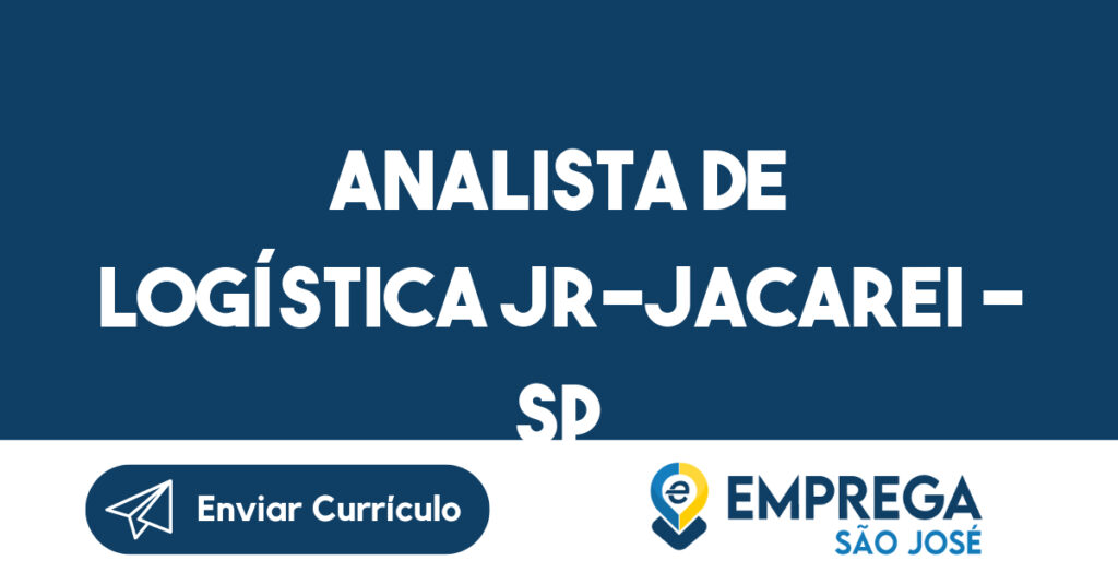 Analista De Logística Jr-Jacarei - Sp 1