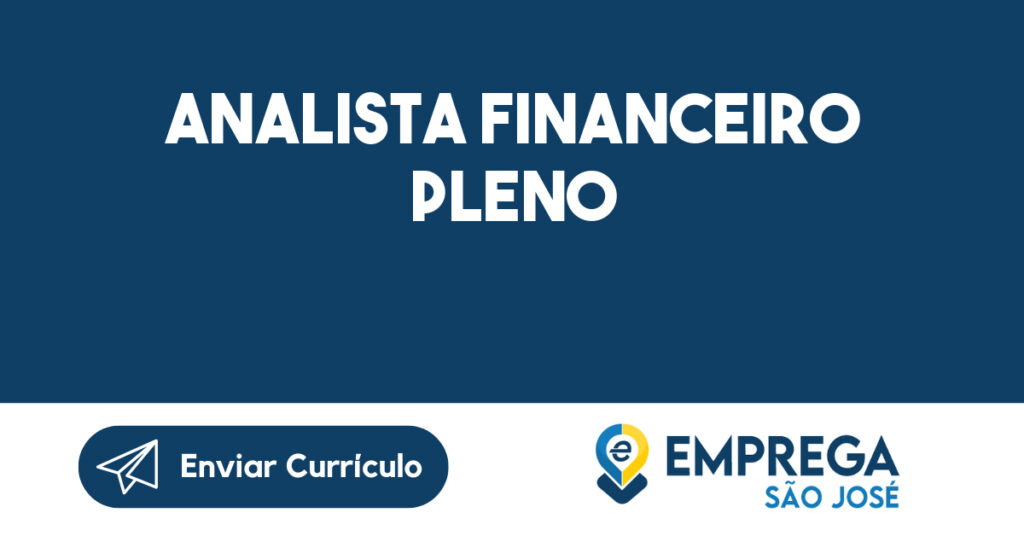 Analista Financeiro Pleno-Jacarei - Sp 1