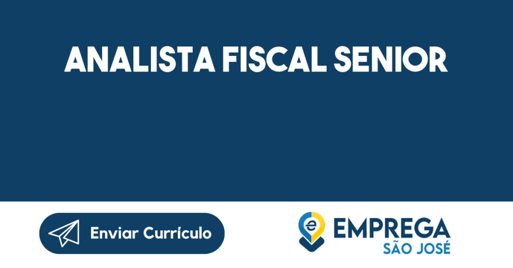 Analista Fiscal Senior-Jacarei - Sp 1