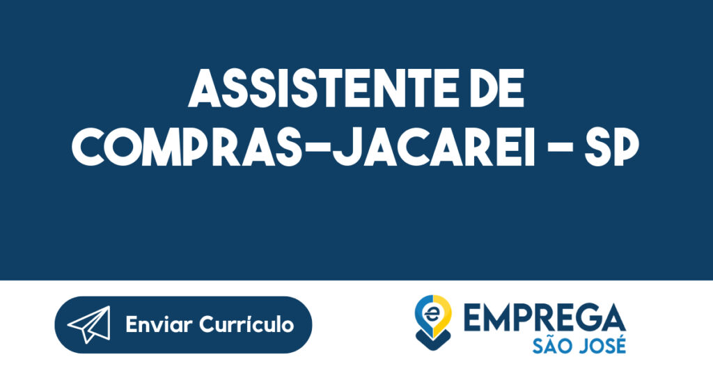 Assistente De Compras-Jacarei - Sp 1