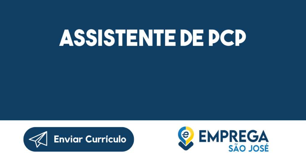 Assistente De Pcp-Jacarei - Sp 1