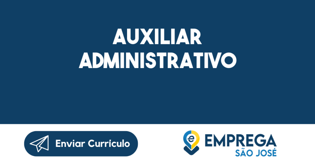 Auxiliar Administrativo-Jacarei - Sp 1