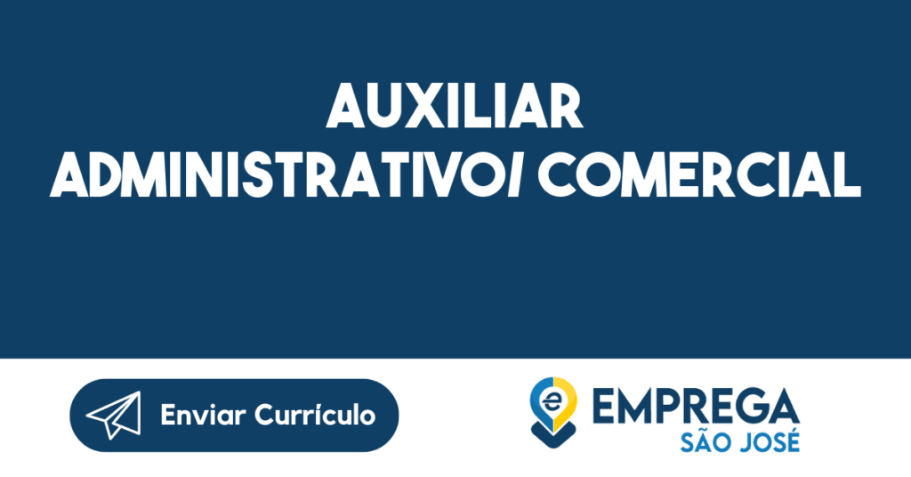 Auxiliar Administrativo/ Comercial-Jacarei - Sp 1