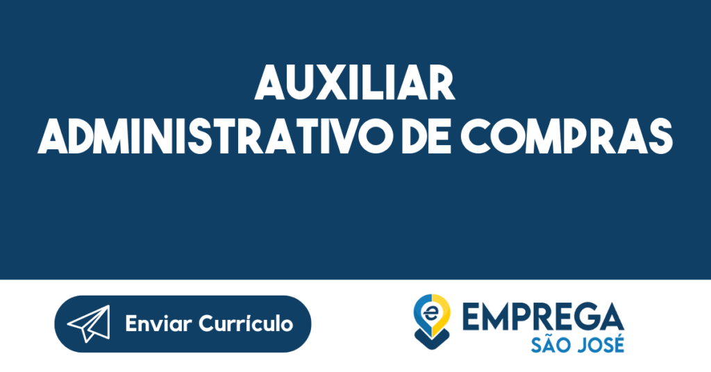 Auxiliar Administrativo De Compras-São José Dos Campos - Sp 1