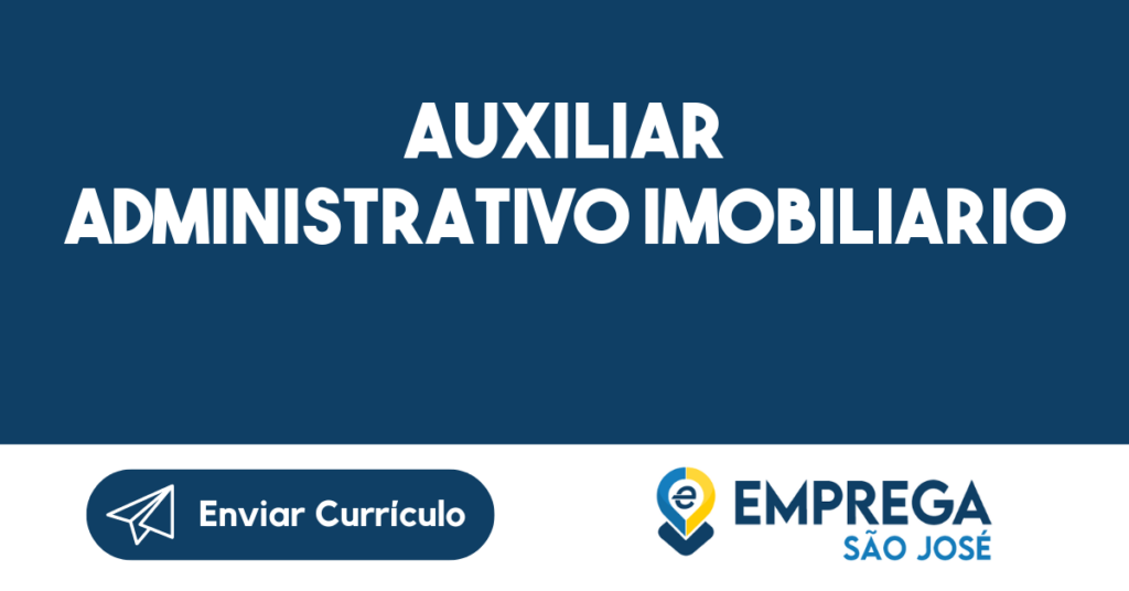 Auxiliar Administrativo Imobiliario 1