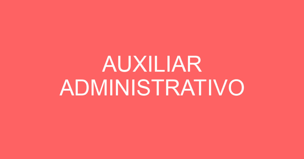 Auxiliar Administrativo-São José Dos Campos - Sp 1