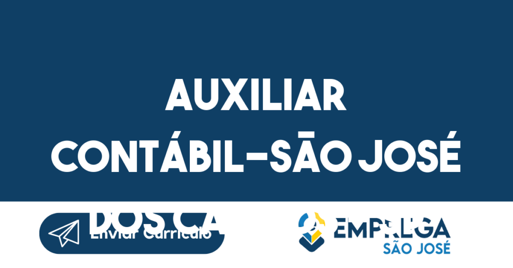 Auxiliar Contábil-São José Dos Campos - Sp 1