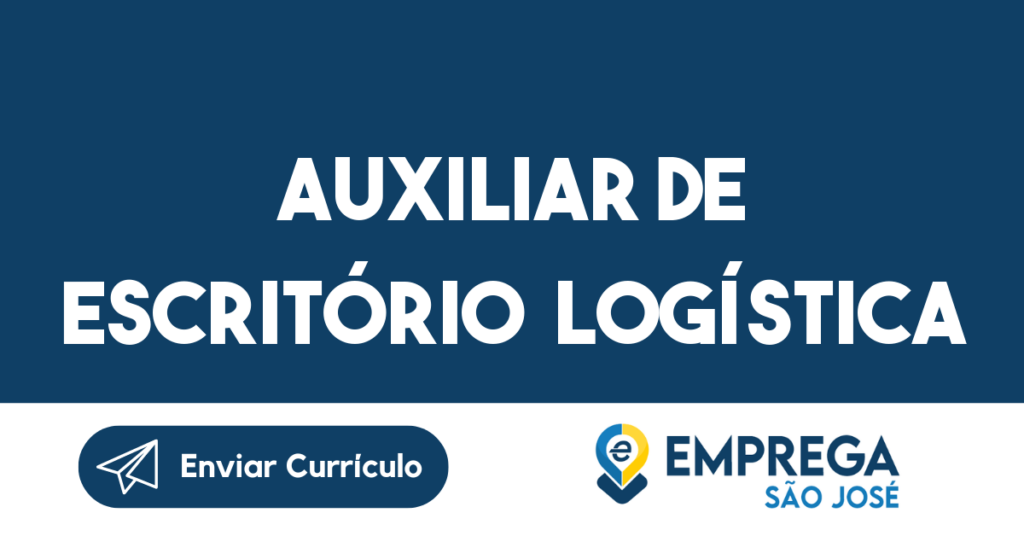 Auxiliar De Escritório Logística-São José Dos Campos - Sp 1