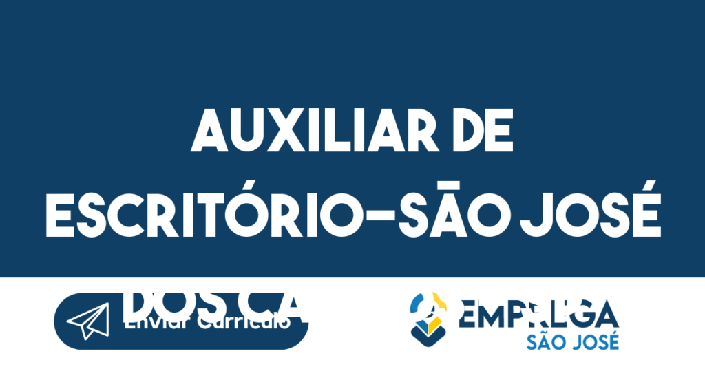 Auxiliar De Escritório-São José Dos Campos - Sp 1