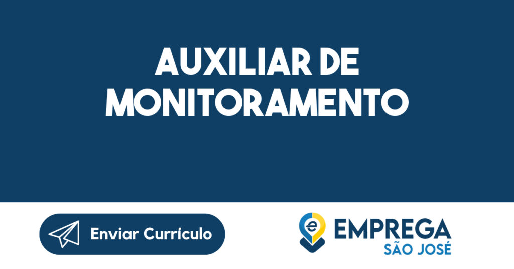 Auxiliar De Monitoramento-São José Dos Campos - Sp 1