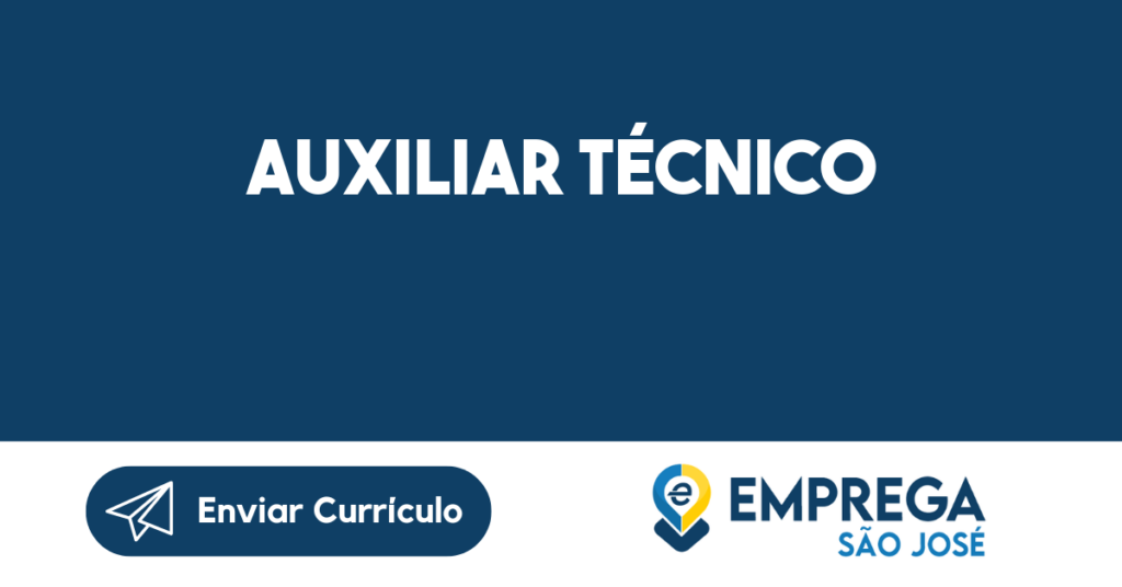 Auxiliar Técnico-São José Dos Campos - Sp 1