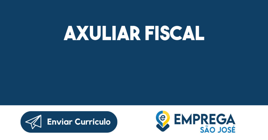 Axuliar Fiscal-São José Dos Campos - Sp 1