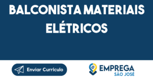 Balconista Materiais Elétricos-São José Dos Campos - Sp 10