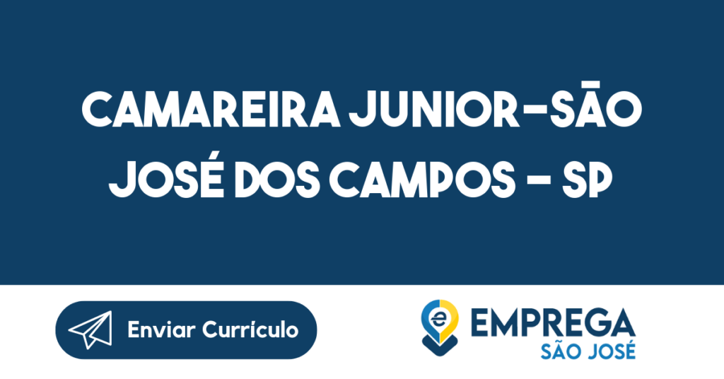 Camareira Junior-São José Dos Campos - Sp 1