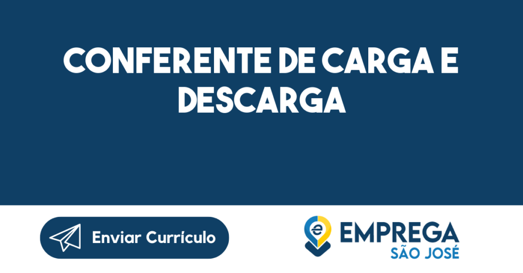 Conferente De Carga E Descarga-Guararema - Sp 1