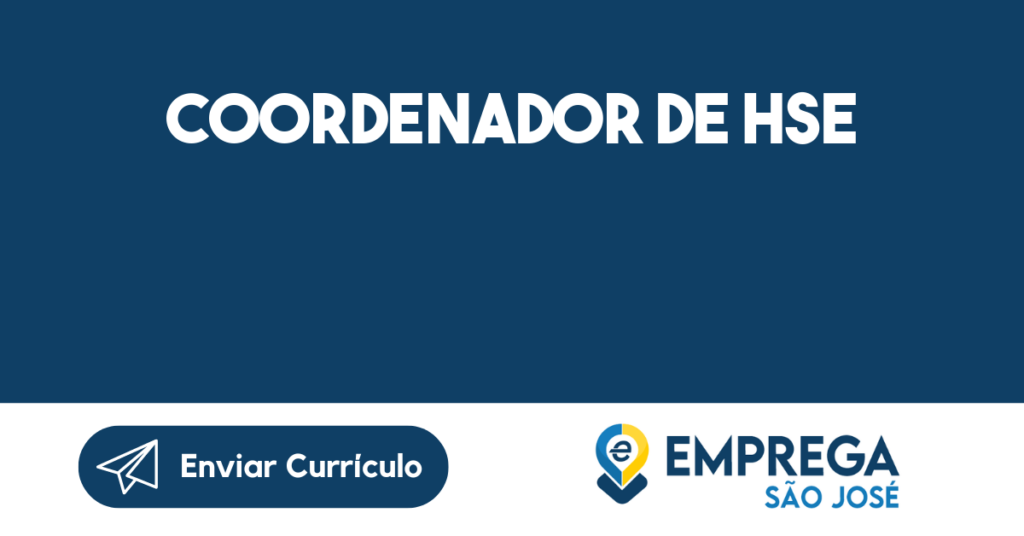 Coordenador De Hse-São José Dos Campos - Sp 1