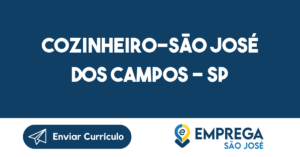 Cozinheiro-São José Dos Campos - Sp 9