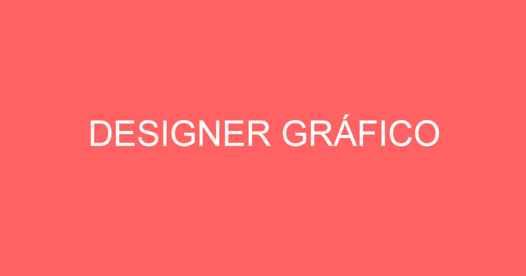 Designer Gráfico-Jacarei - Sp 1