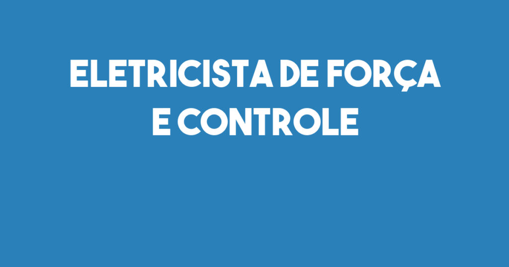 Eletricista De Força E Controle-São José Dos Campos - Sp 1