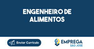 Engenheiro De Alimentos-São José Dos Campos - Sp 3